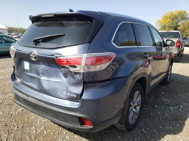 Photo 4 from auction – 2015 TOYOTA HIGHLANDER with VIN 5TDJKRFH5FS096987
