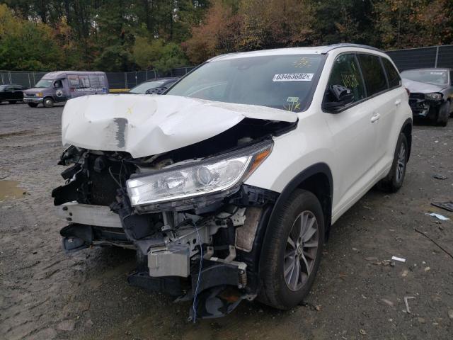 Photo 2 from auction – 2017 TOYOTA HIGHLANDER with VIN 5TDJZRFH1HS476259