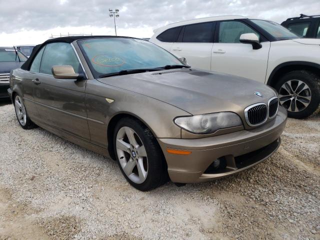 BMW 325 CI 2006 with VIN WBABW33446PX85305 - Photo from auction