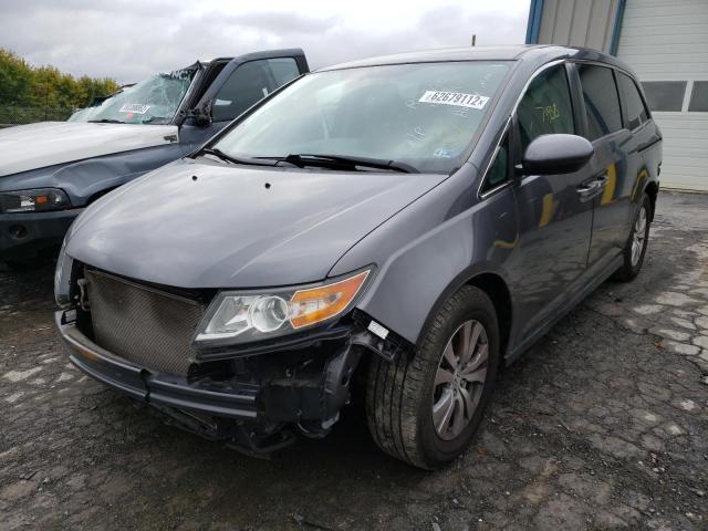Photo 2 from auction – 2016 HONDA ODYSSEY EX with VIN 5FNRL5H49GB138523