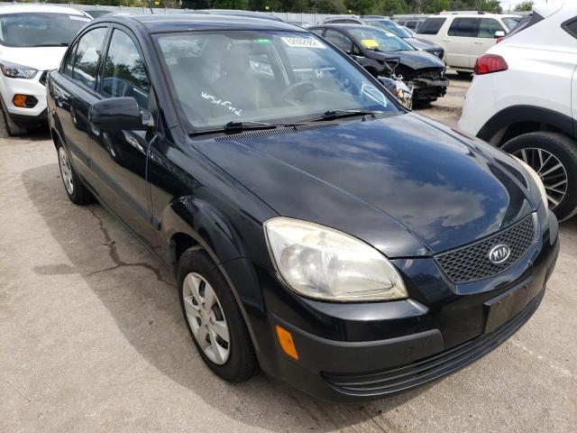 KIA RIO BASE 2009 with VIN KNADE223996583181 - Photo from auction