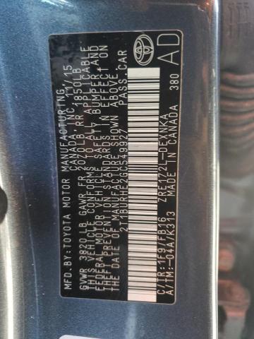 Photo 10 from auction – 2016 TOYOTA COROLLA L with VIN 2T1BURHE2GC549927