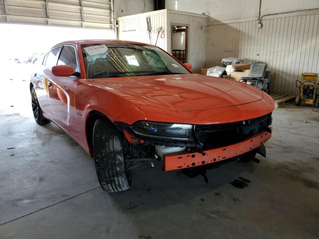 DODGE CHARGER R/ 2018 with VIN 2C3CDXCT0JH128711 - Photo from auction