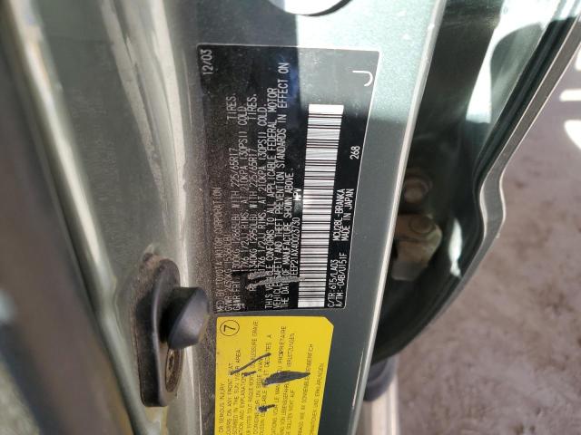 Photo 10 from auction – 2004 TOYOTA HIGHLANDER with VIN JTEEP21AX40023730