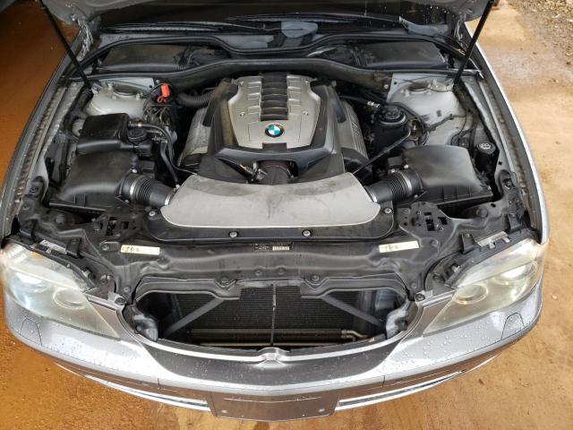 Photo 7 from auction – 2006 BMW 750 I with VIN WBAHL83526DT03344