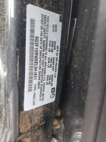 Photo 10 from auction – 2014 CHEVROLET SS with VIN 6G3F15RW6EL941831