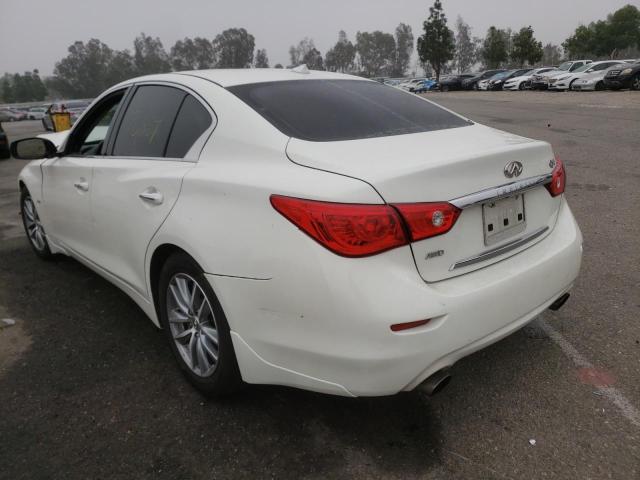 Photo 3 from auction – 2017 INFINITI Q50 PREMIU with VIN JN1EV7AR0HM831180