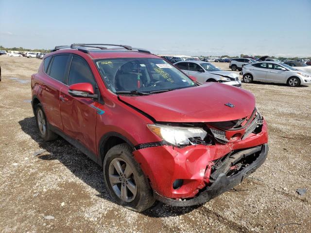 TOYOTA RAV4 XLE 2015 with VIN JTMWFREV6FJ037994 - Photo from auction
