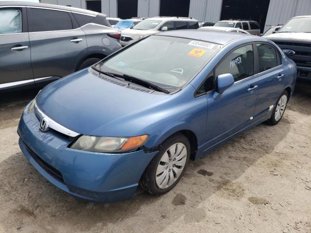 Photo 2 from auction – 2007 HONDA CIVIC LX with VIN 1HGFA16587L033953