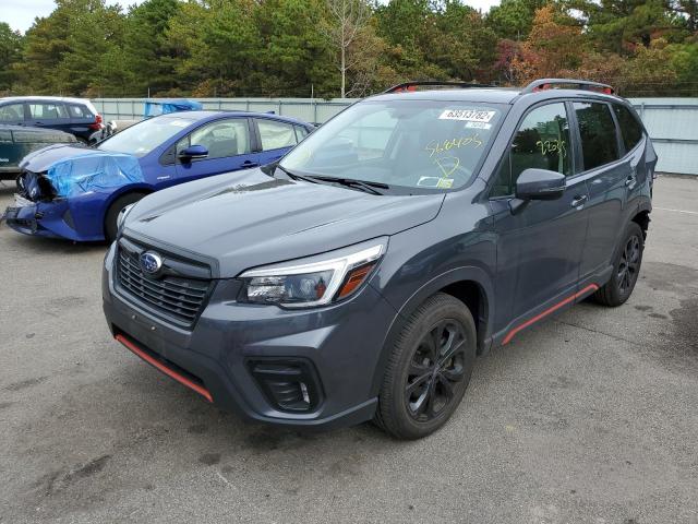 Photo 2 from auction – 2021 SUBARU FORESTER S with VIN JF2SKARC5MH568405