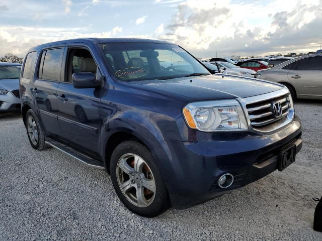 HONDA PILOT EXL 2014 with VIN 5FNYF4H58EB035824 - Photo from auction