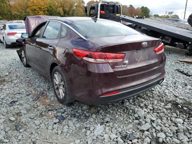 Photo 3 from auction – 2017 KIA OPTIMA LX with VIN 5XXGT4L35HG132832