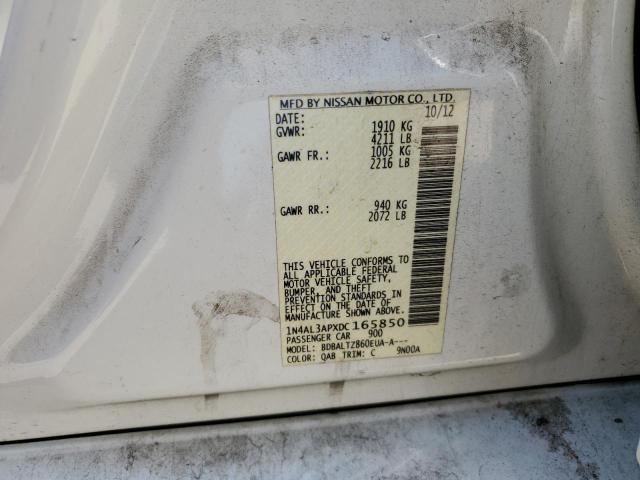 Photo 10 from auction – 2013 NISSAN ALTIMA 2.5 with VIN 1N4AL3APXDC165850