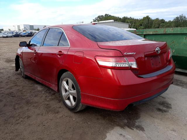 Photo 3 from auction – 2010 TOYOTA CAMRY BASE with VIN 4T1BF3EK7AU058602