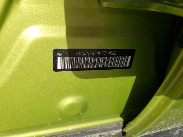 Photo 10 from auction – 2014 KIA SOUL with VIN KNDJN2A23E7719596
