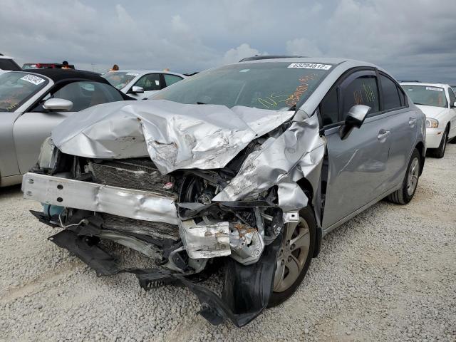 Photo 2 from auction – 2014 HONDA CIVIC LX with VIN 19XFB2F54EE062261