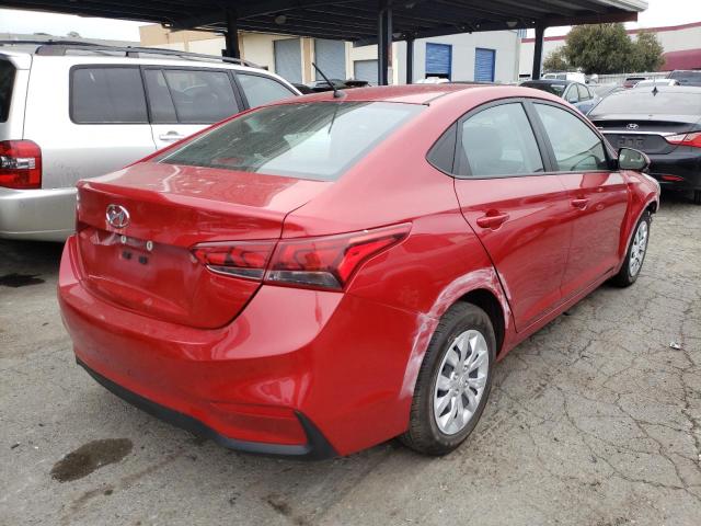 Photo 4 from auction – 2021 HYUNDAI ACCENT SE with VIN 3KPC24A68ME148962