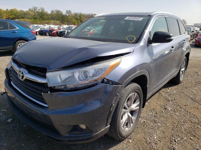 Photo 2 from auction – 2015 TOYOTA HIGHLANDER with VIN 5TDJKRFH5FS096987