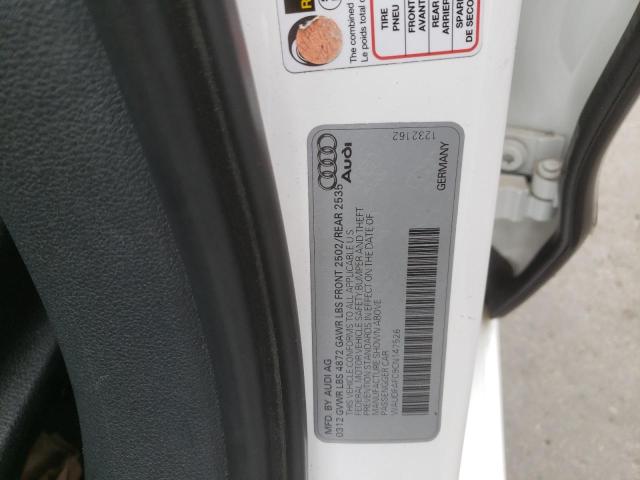 Photo 10 from auction – 2012 AUDI A6 PREMIUM with VIN WAUDFAFC9CN147526