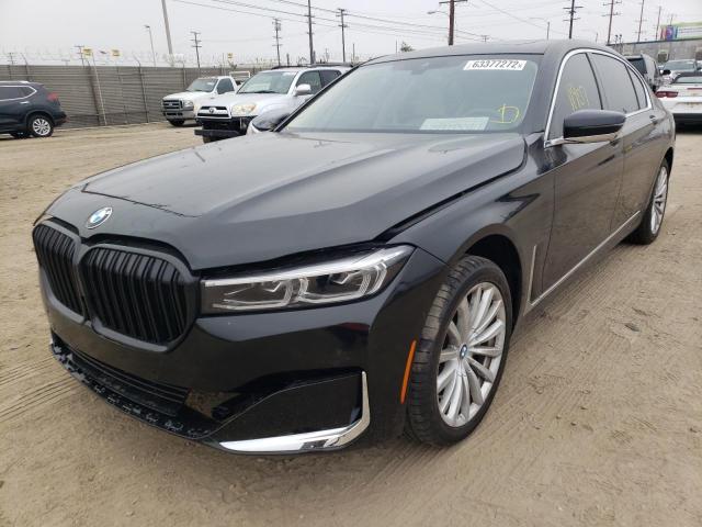 Photo 2 from auction – 2021 BMW 740 I with VIN WBA7T2C02MCE59113