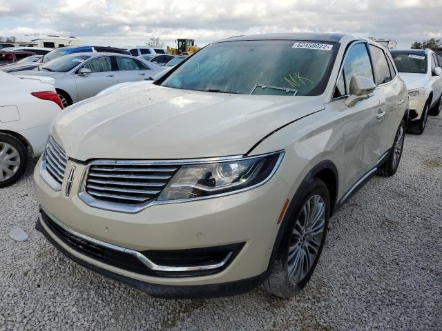 Photo 2 from auction – 2016 LINCOLN MKX RESERV with VIN 2LMTJ6LR2GBL76912