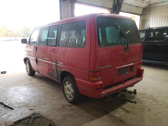 Photo 3 from auction – 2000 VOLKSWAGEN EUROVAN with VIN WV2MH4700YH071981