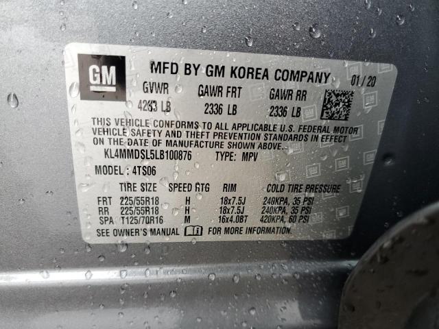 Photo 10 from auction – 2020 BUICK ENCORE GX with VIN KL4MMDSL5LB100876