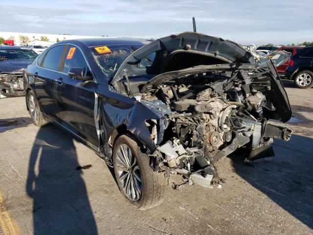 GENESIS G80 BASE 2017 with VIN KMHGN4JE3HU195206 - Photo from auction