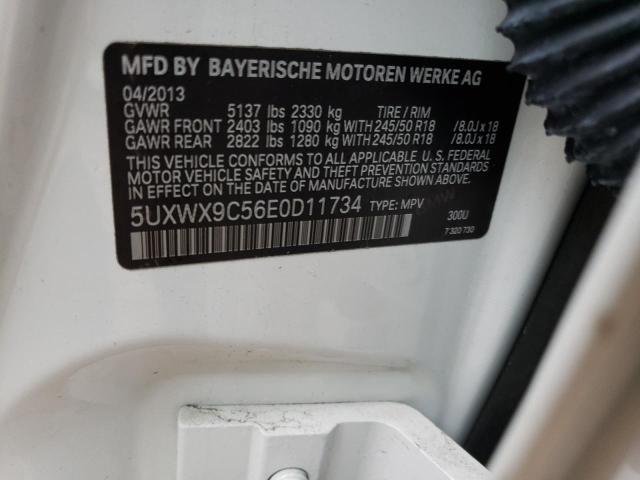 Photo 10 from auction – 2014 BMW X3 with VIN 5UXWX9C56E0D11734