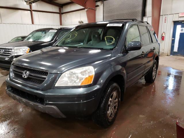 Photo 2 from auction – 2005 HONDA PILOT EX with VIN 2HKYF18465H513441