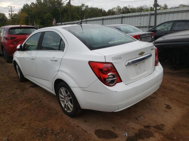 Photo 3 from auction – 2012 CHEVROLET SONIC LT with VIN 1G1JC5SH9C4207536