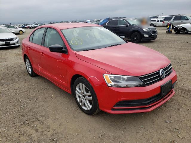 VOLKSWAGEN JETTA BASE 2015 with VIN 3VW2K7AJ7FM354555 - Photo from auction
