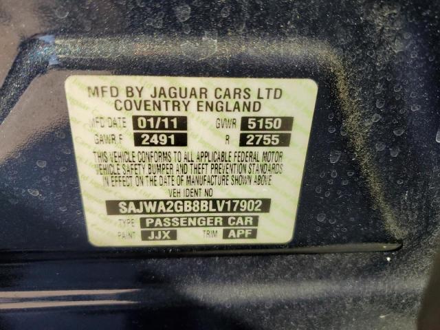 Photo 10 from auction – 2011 JAGUAR XJL with VIN SAJWA2GB8BLV17902
