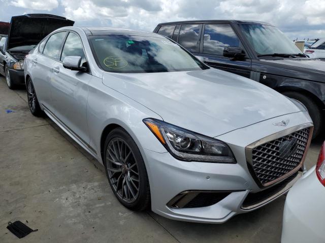 GENESIS G80 BASE 2019 with VIN KMHGN4JE6KU288549 - Photo from auction