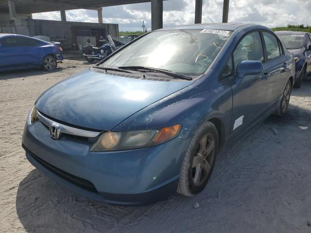 Photo 2 from auction – 2008 HONDA CIVIC EX with VIN 1HGFA16848L041625