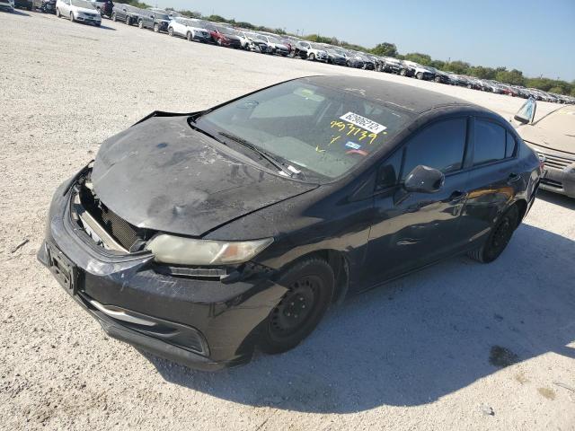 Photo 2 from auction – 2013 HONDA CIVIC LX with VIN 2HGFB2F58DH536829