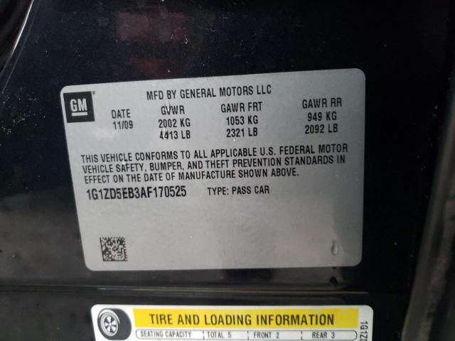 Photo 10 from auction – 2010 CHEVROLET MALIBU 2LT with VIN 1G1ZD5EB3AF170525