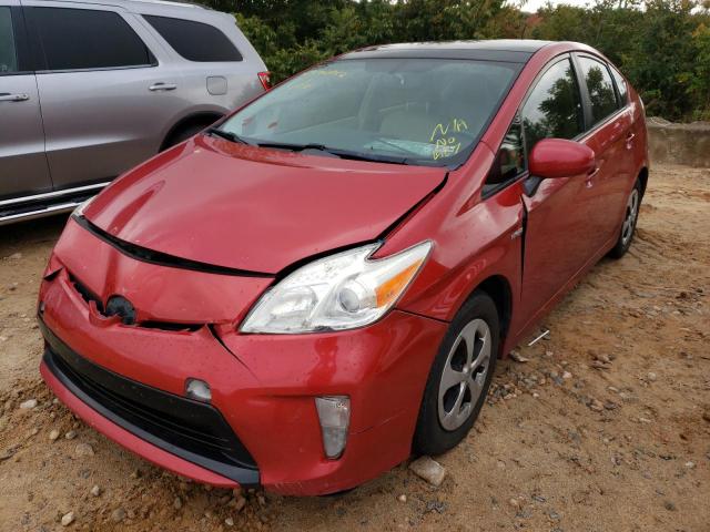 Photo 2 from auction – 2013 TOYOTA PRIUS with VIN JTDKN3DU3D5636882