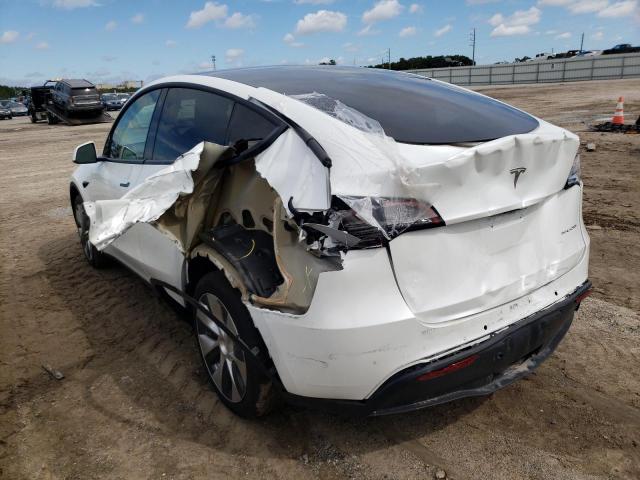 Photo 3 from auction – 2021 TESLA MODEL Y with VIN 5YJYGDEE9MF190169