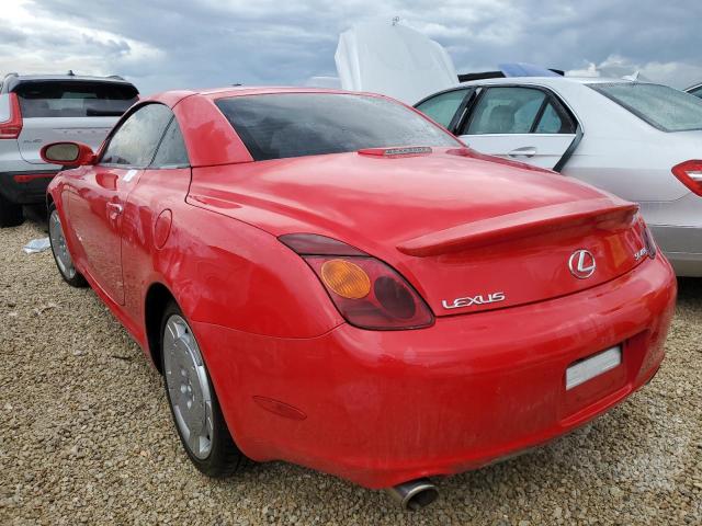 Photo 3 from auction – 2002 LEXUS SC 430 with VIN JTHFN48Y020009456