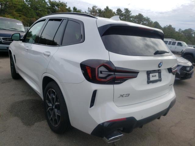 Photo 3 from auction – 2022 BMW X3 XDRIVE3 with VIN 5UX53DP06N9M58430