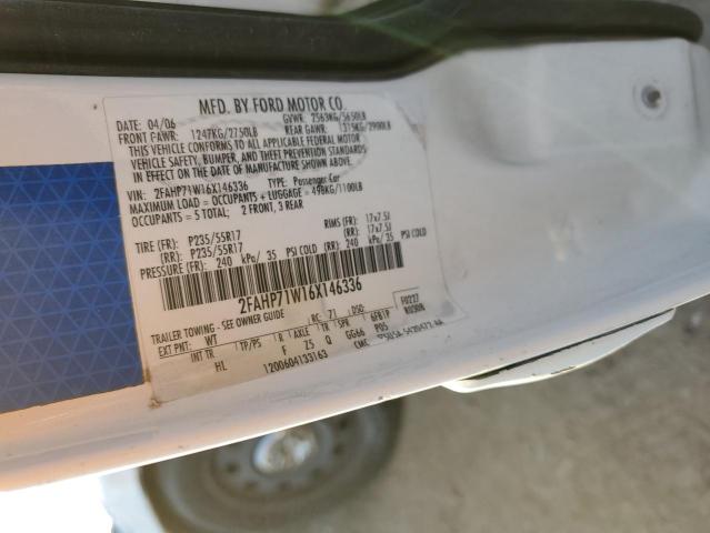 Photo 10 from auction – 2006 FORD CROWN VICT with VIN 2FAHP71W16X146336