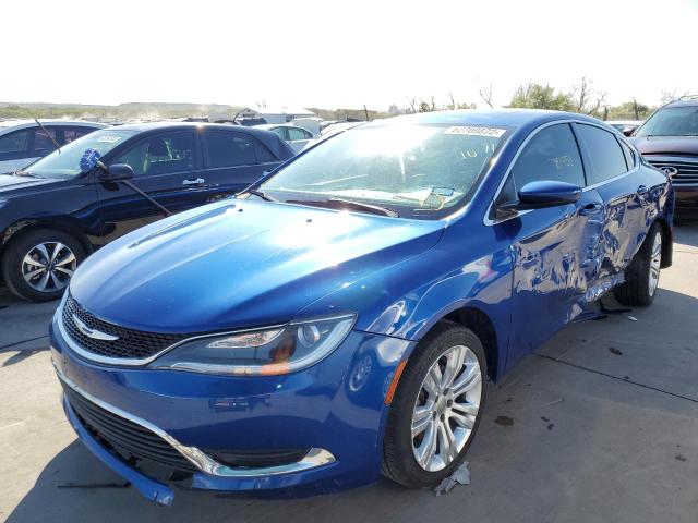 Photo 2 from auction – 2015 CHRYSLER 200 LIMITE with VIN 1C3CCCAB6FN733949