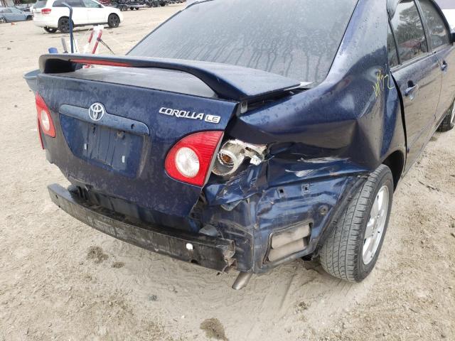 Photo 9 from auction – 2005 TOYOTA COROLLA CE with VIN 1NXBR30E15Z521493