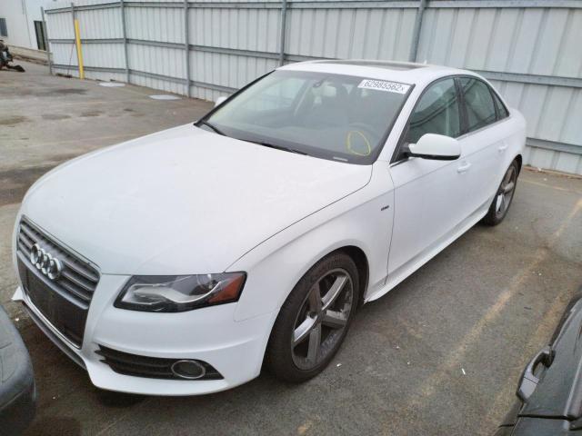 Photo 2 from auction – 2012 AUDI A4 PREMIUM with VIN WAUEFAFL6CN001024