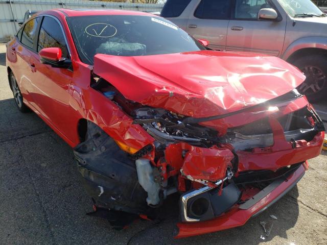 HONDA CIVIC EXL 2019 with VIN 2HGFC1F79KH650523 - Photo from auction
