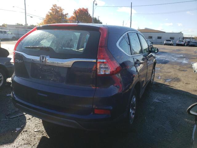 Photo 4 from auction – 2015 HONDA CR-V LX with VIN 3CZRM3H30FG707092