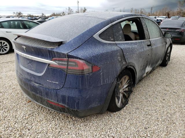Photo 4 from auction – 2020 TESLA MODEL X with VIN 5YJXCDE22LF231320