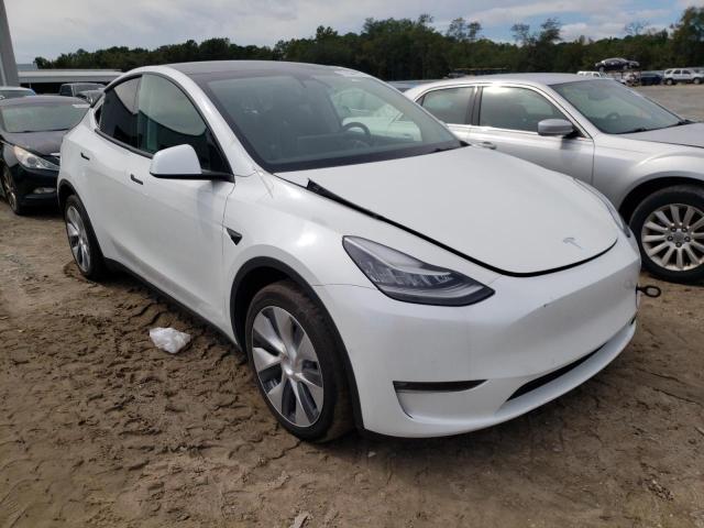 TESLA MODEL Y 2021 with VIN 5YJYGDEE9MF190169 - Photo from auction
