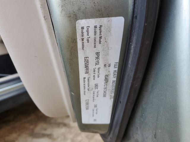 Photo 10 from auction – 2009 SUBARU OUTBACK 2. with VIN 4S4BP61C197340368
